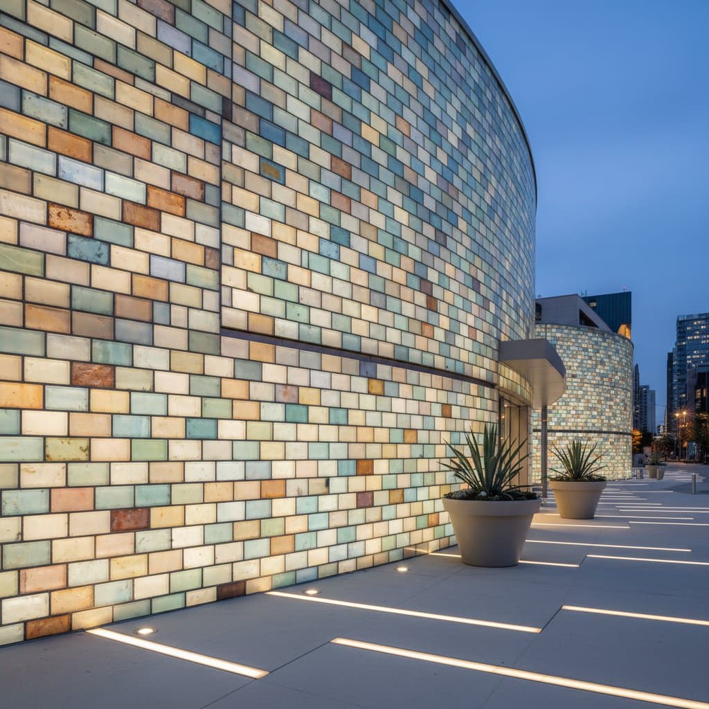 Why Recycled Glass Bricks Glow Without Power
