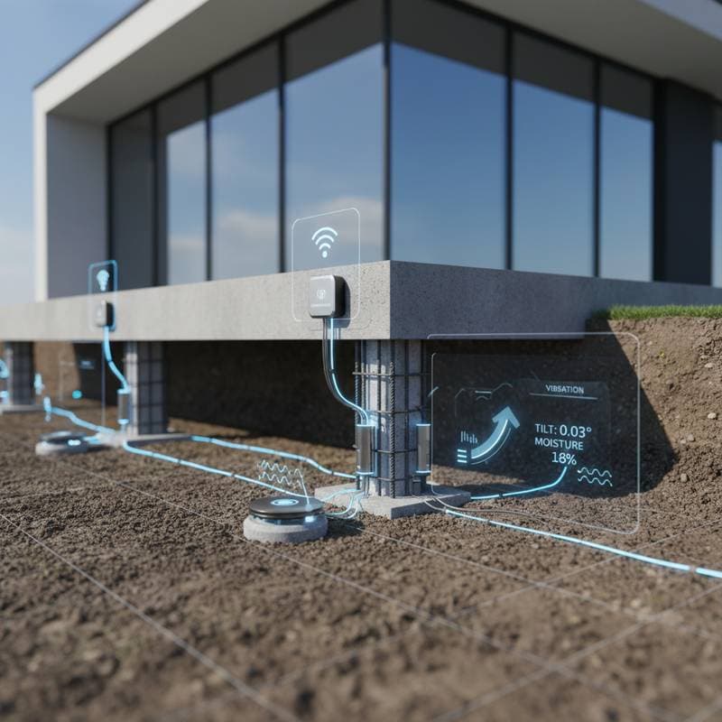 IoT Sensors Catch Foundation Shifts Before Cracks Form