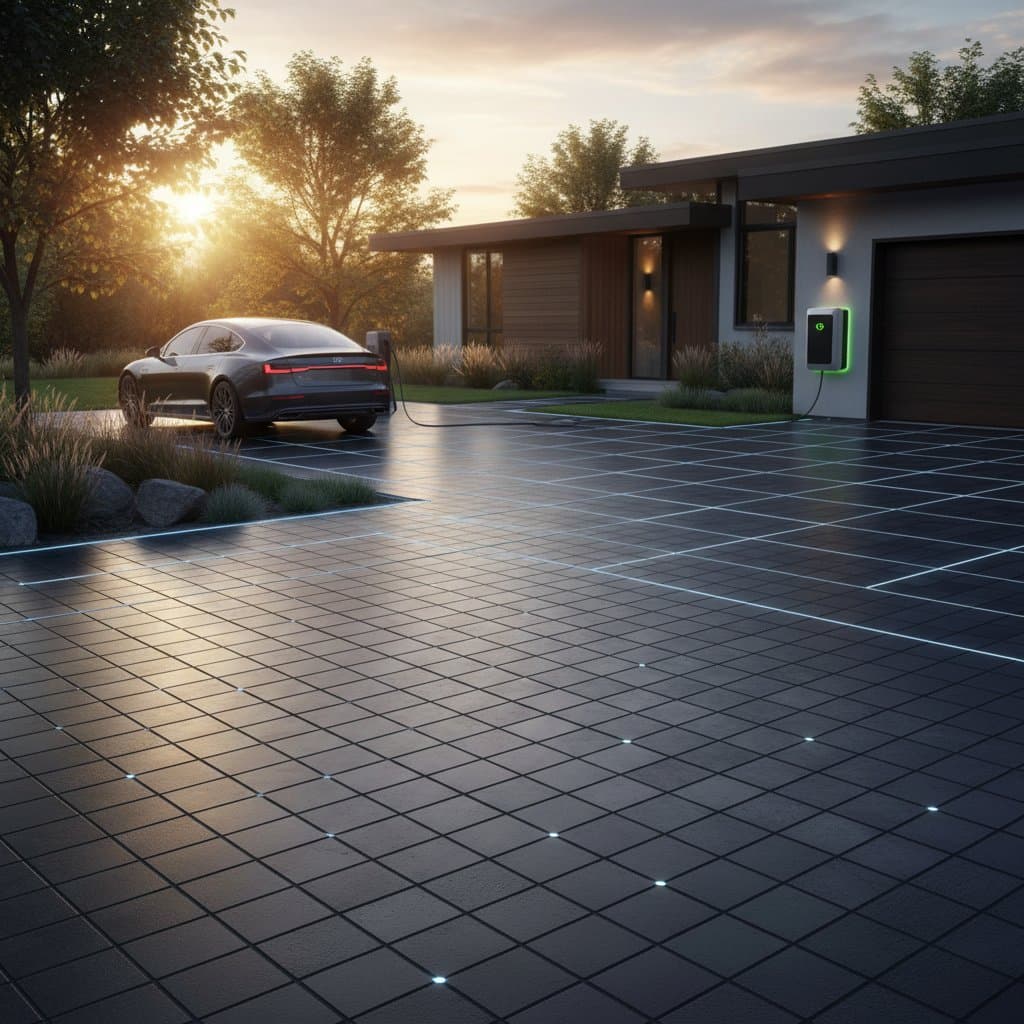 Solar Pavers Generate 20-50 Watts Per Square Foot