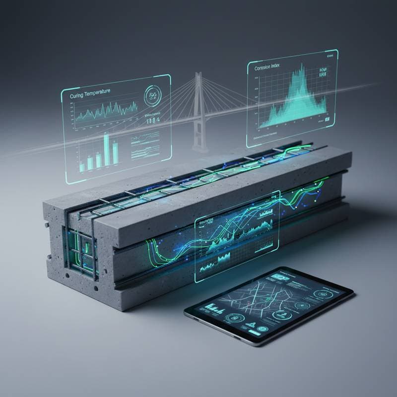 Featured image for IoT Sensors Transform Concrete Into Intelligent Systems