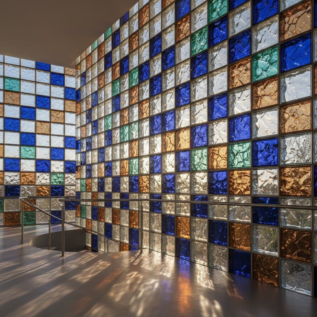 Recycled Glass Masonry: Luxury Meets Sustainability