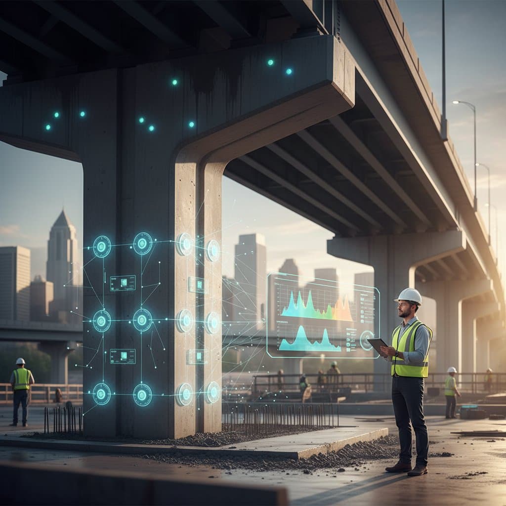 Featured image for Smart Concrete Sensors Catch Cracks Before They Spread
