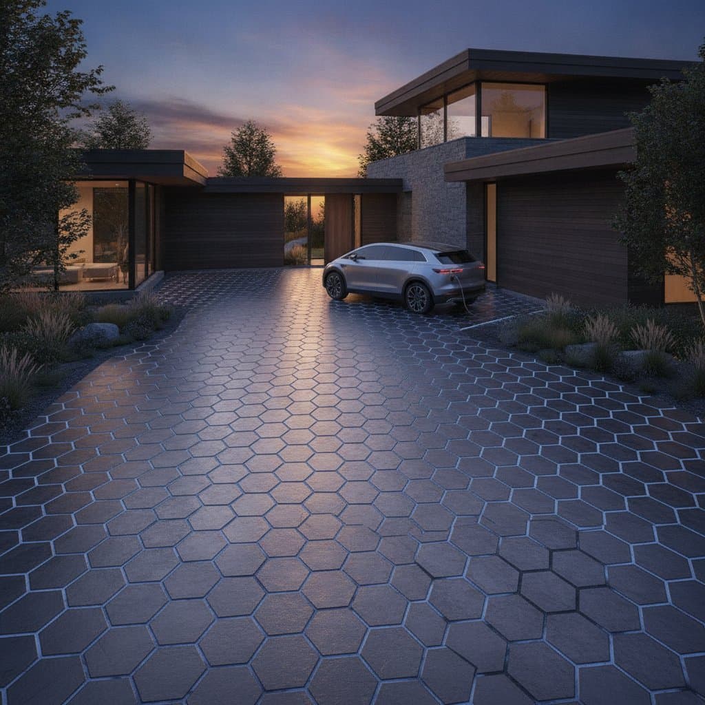 Solar Pavers Turn Your Driveway Into a Power Plant