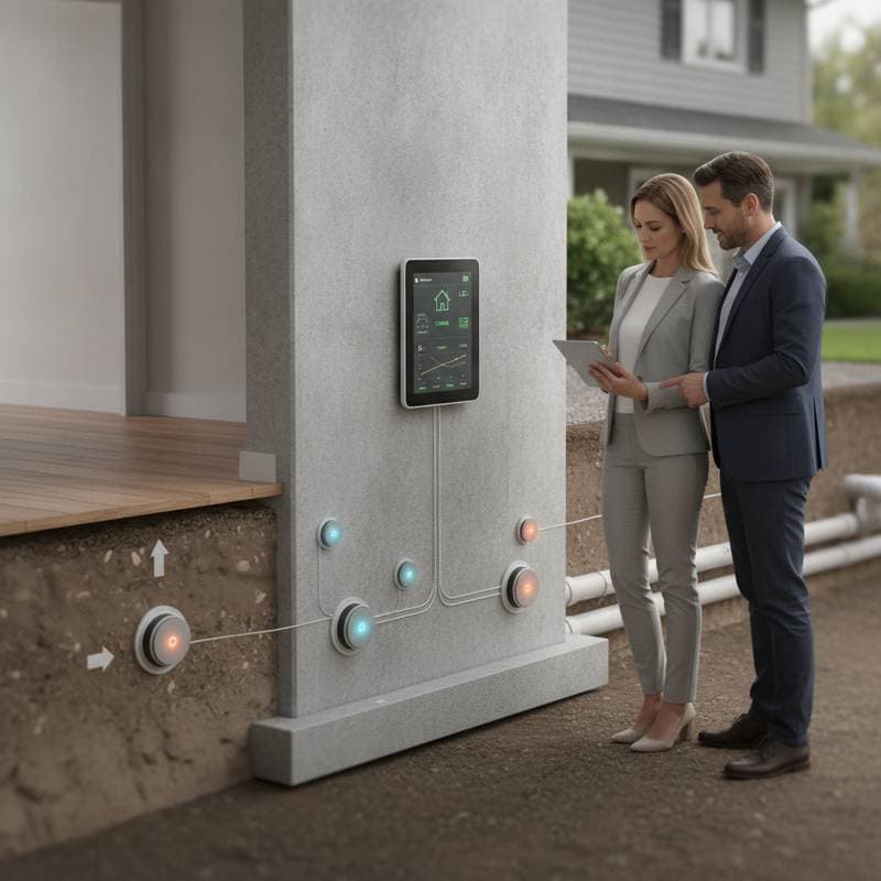 Smart Sensors Catch Foundation Movement Before Cracks Form