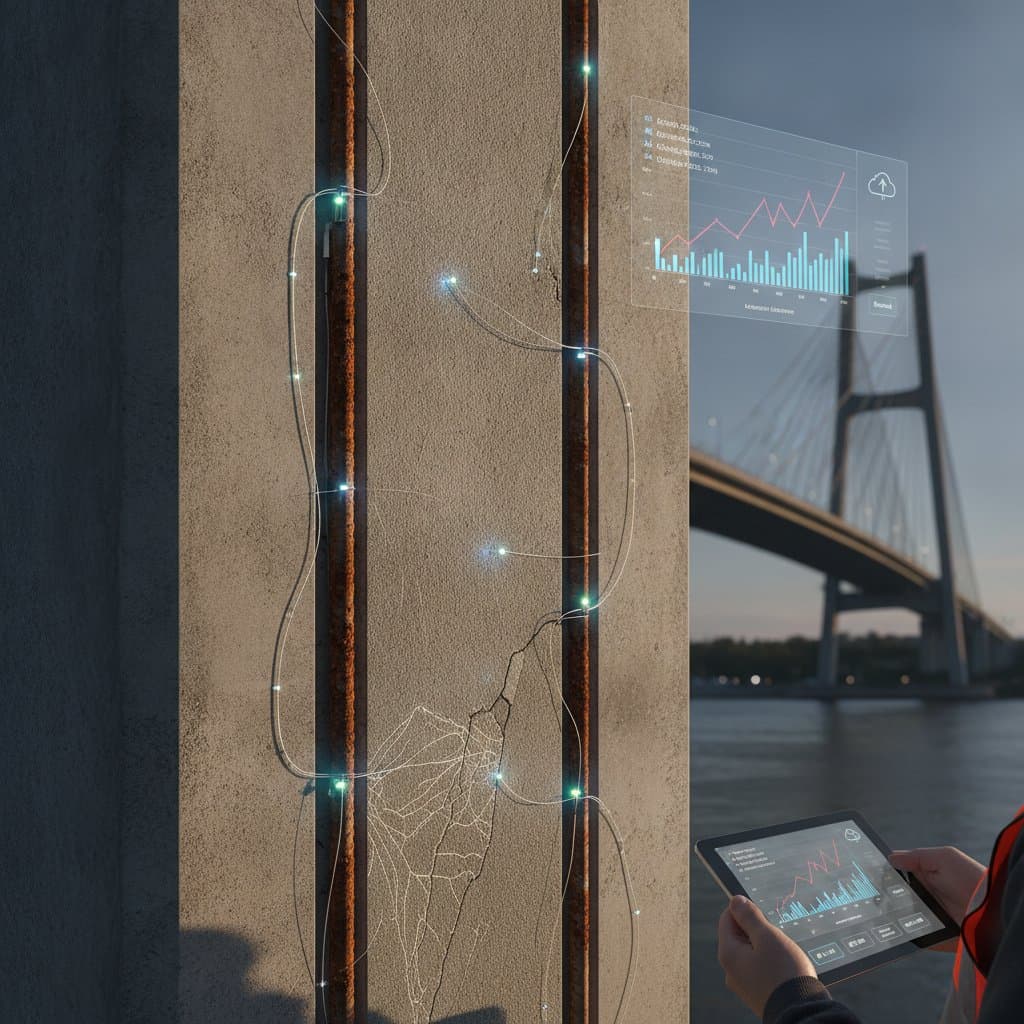 Featured image for Sensors Inside Concrete Catch Failures Before They Show